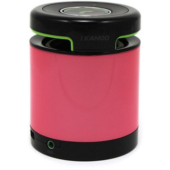 Pink Bluetooth Speakers iKANOO BT012 Wireless Bluetooth Portable Speaker - Picture 1 of 1